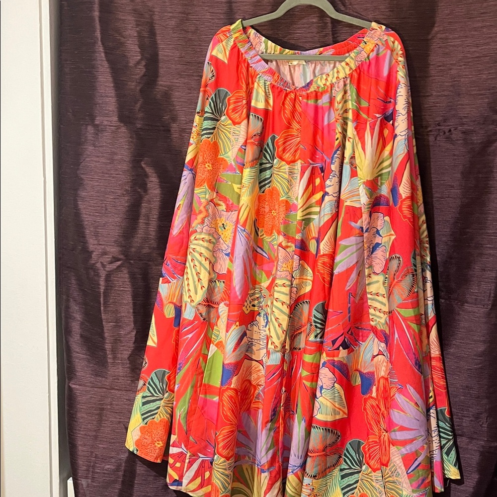 Christian Siriano Vibrant Floral Maxi Skirt - Picture 2 of 4